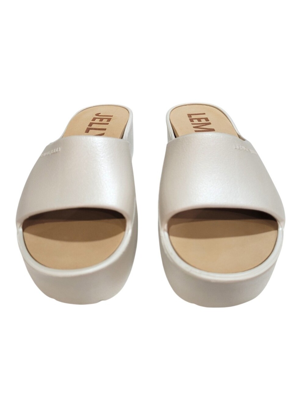 Lemon Jelly Sunny Platform Sandals